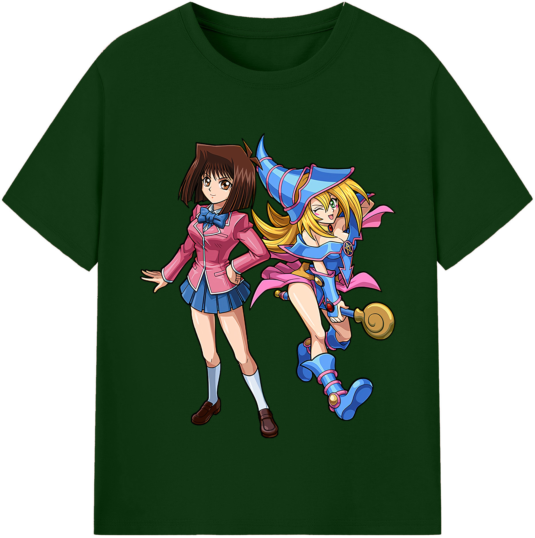 （画像用） 遊☆戯☆王 Yu-Gi-Oh! 綿100％半袖Tシャツ（フロントプリント）